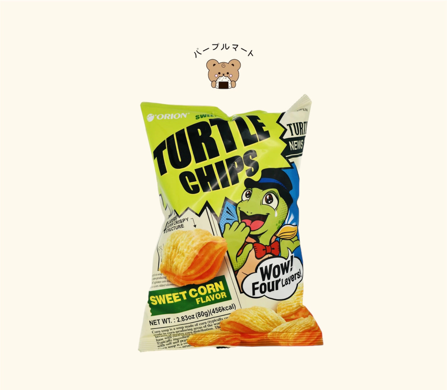 Orion Kkobuk Chip - Corn Soup Flavour 80g