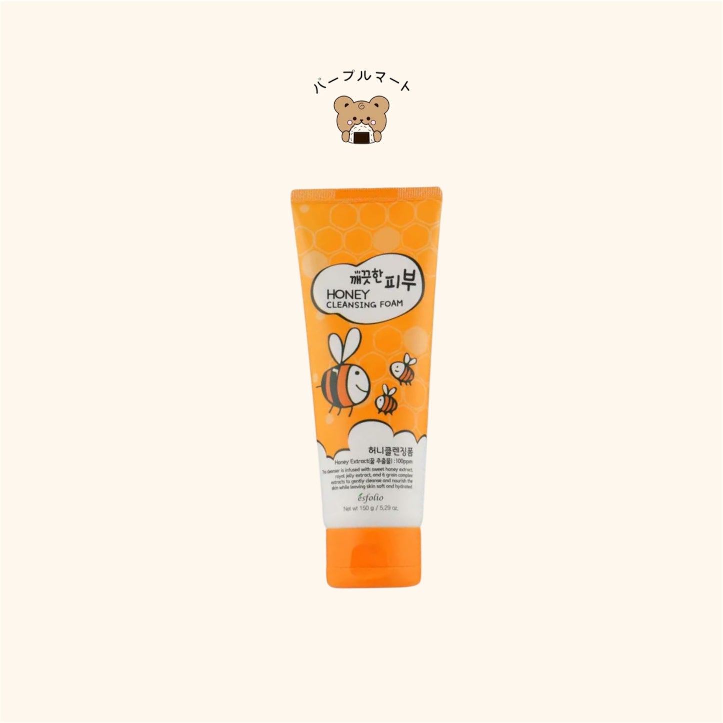 Esfolio - Pure Skin Honey Cleansing Foam 150g