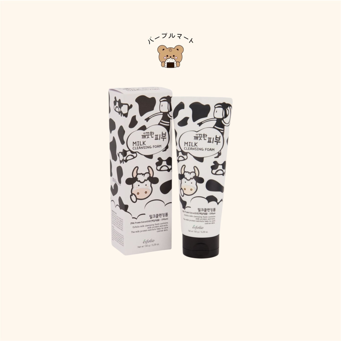 Esfolio - Pure Skin Milk Cleansing Foam 150g