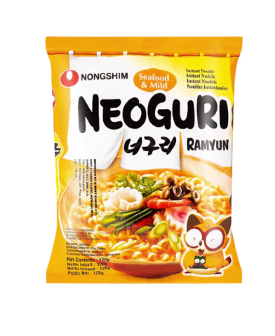 Halal Nongshim Neoguri Seafood Mild 120g