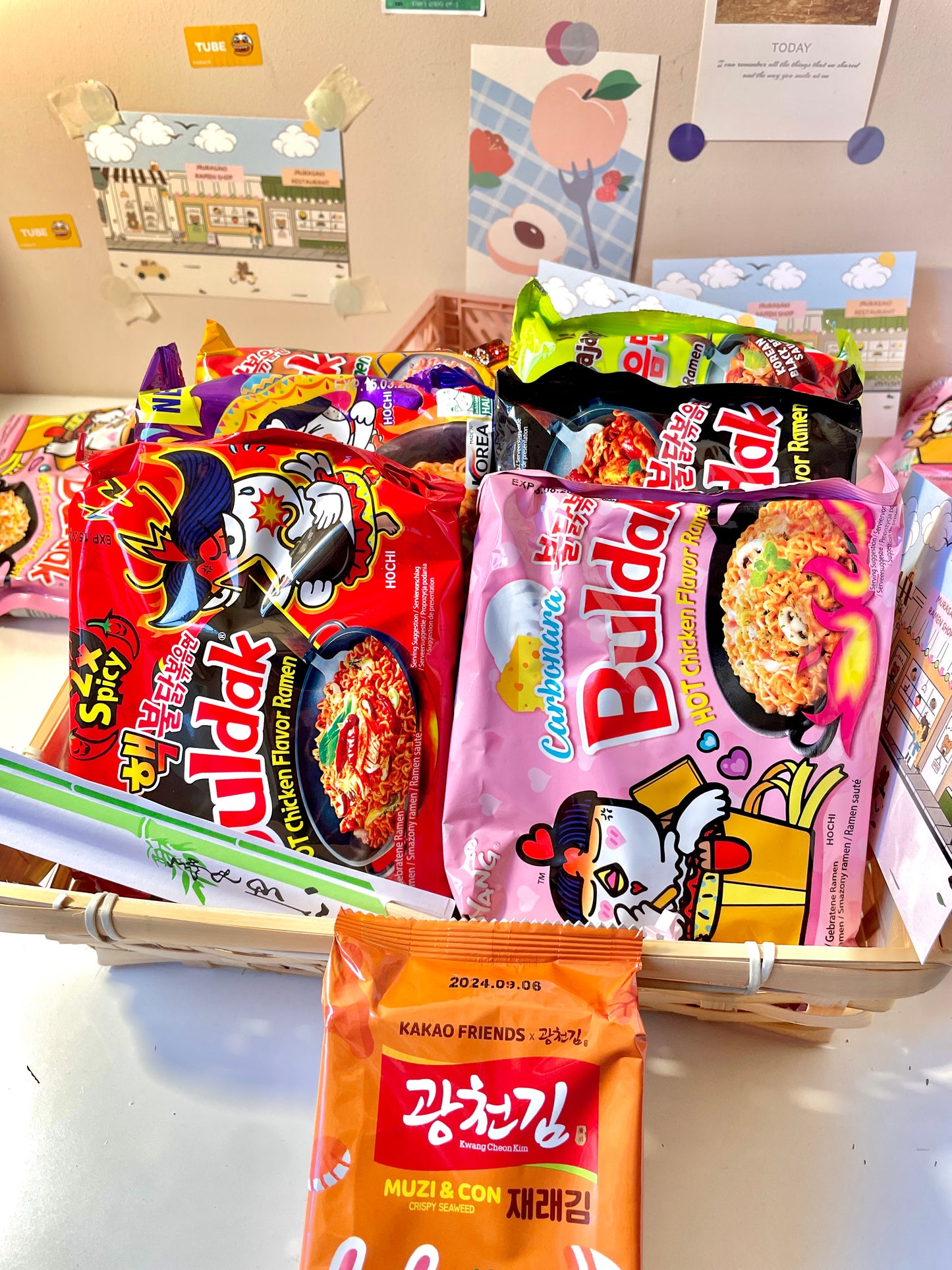 Halal Ramen Hamper Gift basket set