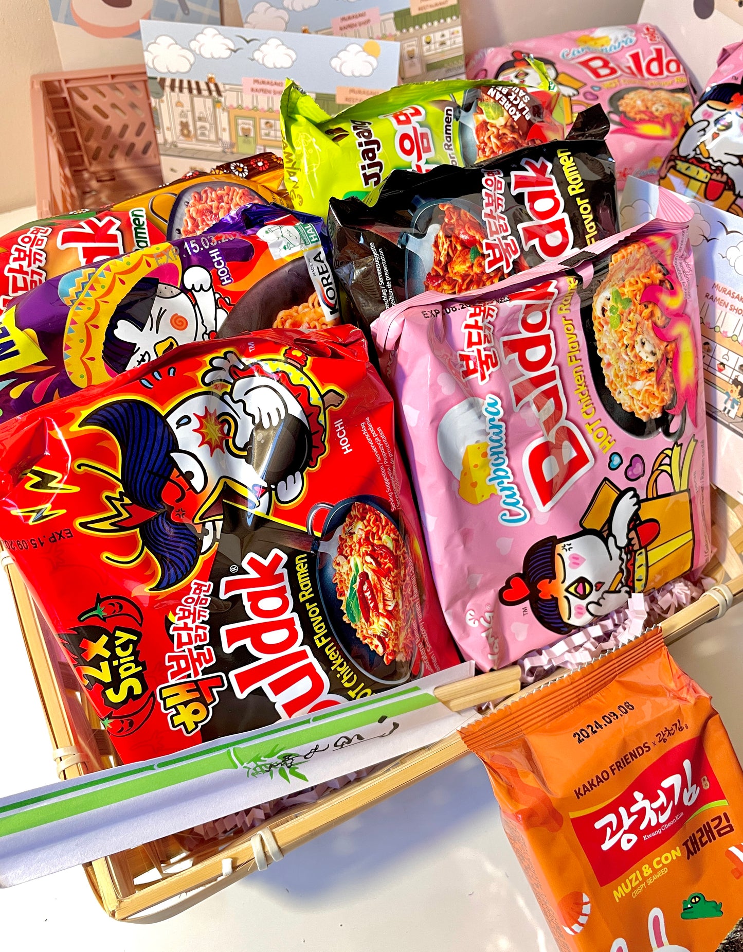 Halal Ramen Hamper Gift basket set