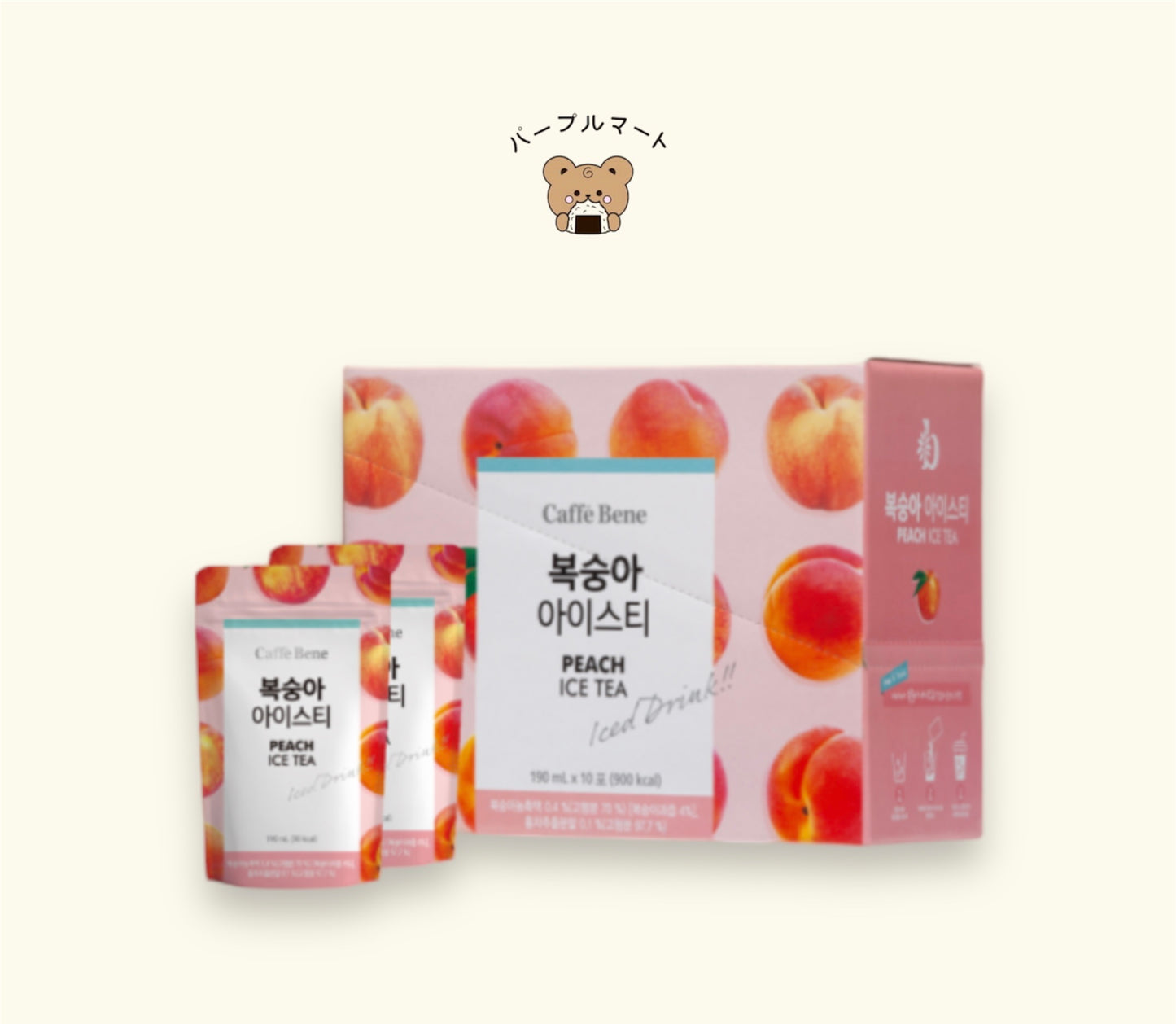 Caffebene Peach Ice Ade 190ML