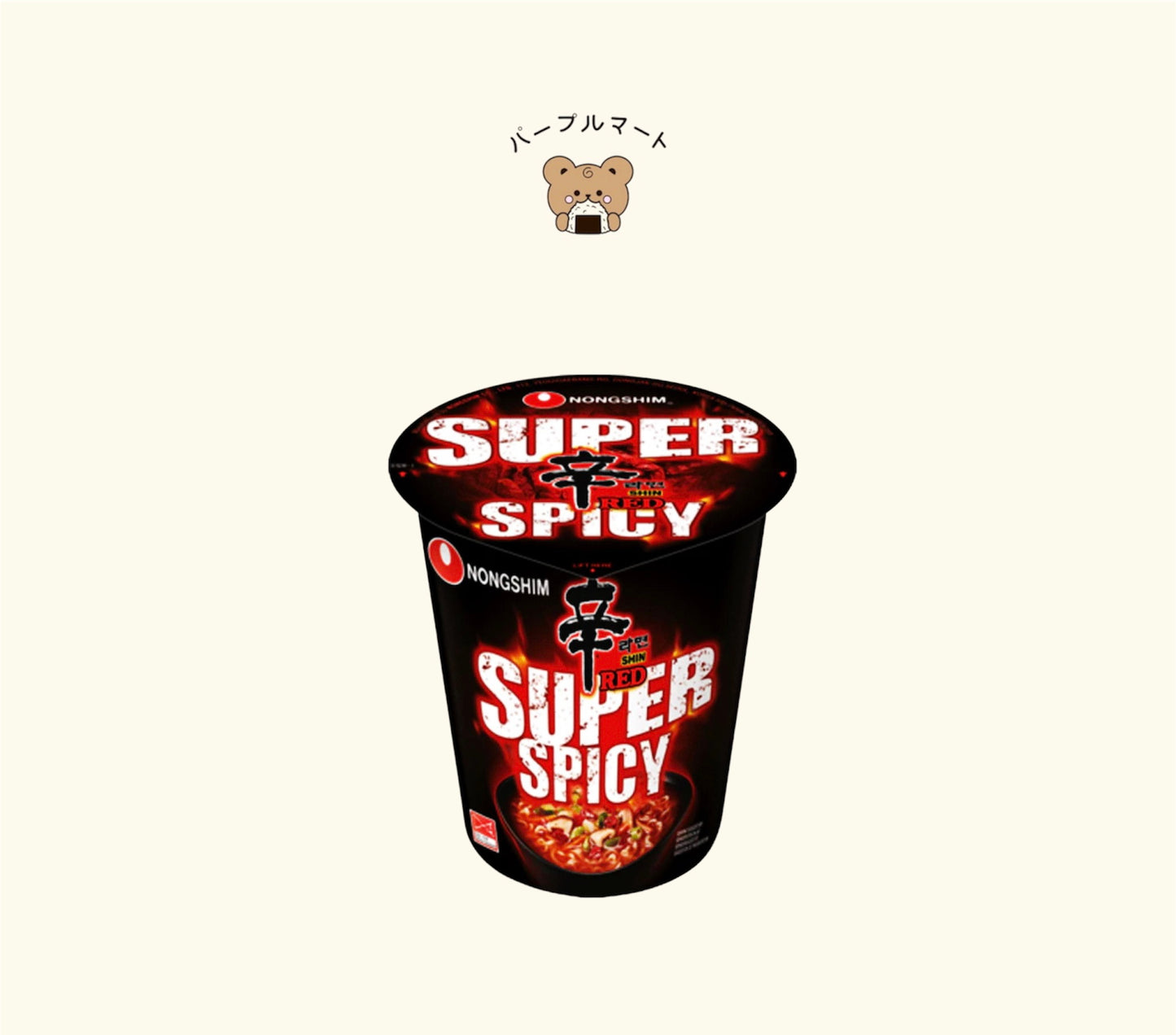 Nongshim Shin Red Ramyun Super Spicy Cup 68g