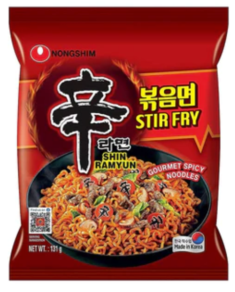 Nongshim Shin Ramyun Stir Fry 131G