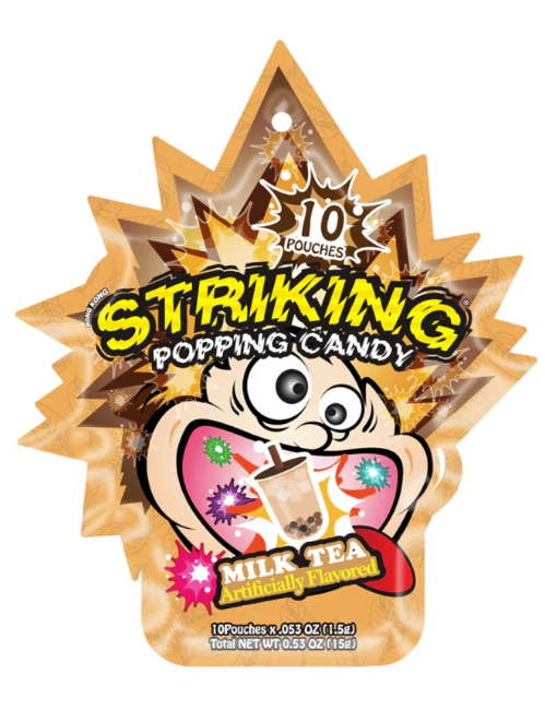 Striking Popping Candy Milk Tea 15g