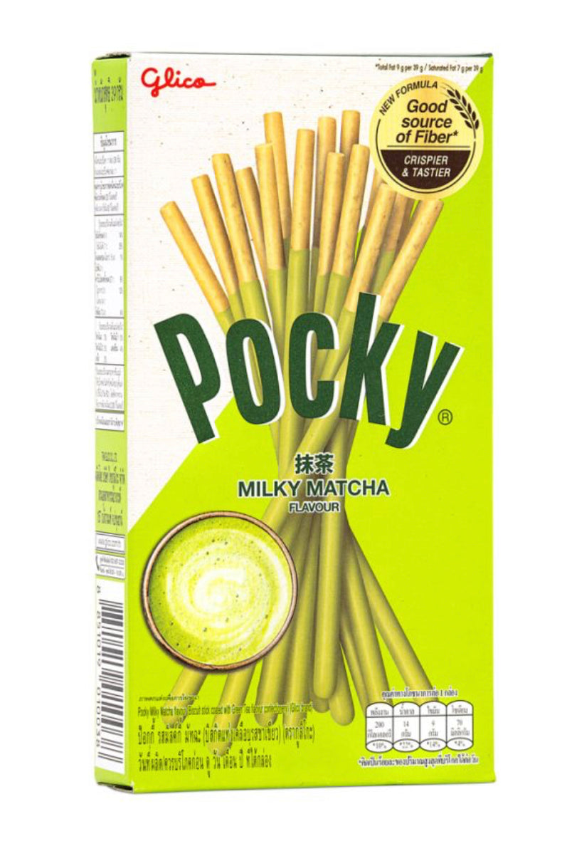 Glico Pocky Milky Matcha Green Tea Flavour