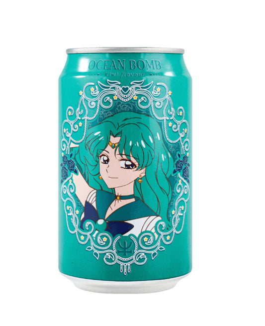YHB Ocean Bomb & Sailor Moon - Kiwi Flavour Sparkling Water 330ml
