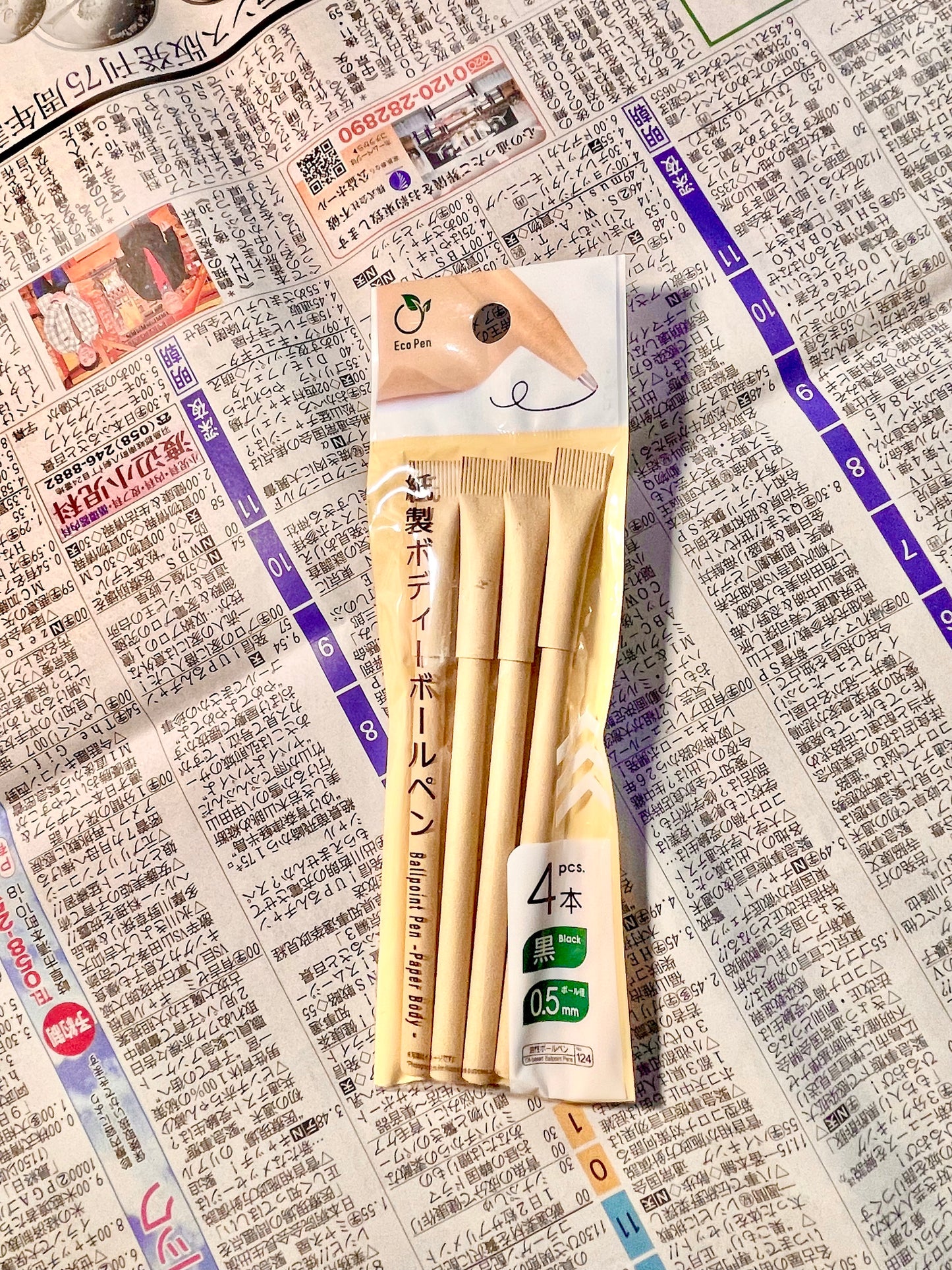 Japanese Eco Kraft Pens